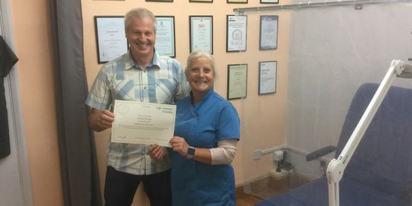 Accredited foot health practitioner