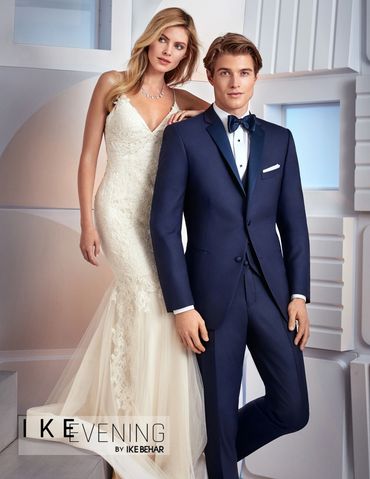 By IKE Behar Evening- Tuxedo- Navy
SEBASTIAN 8560C-37