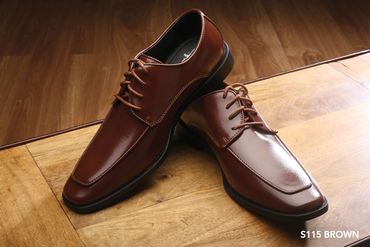 S115 BROWN DRESS SHOES