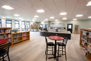 Maynard Community Library. Iowa Architectural Photography by S&C Design Studios