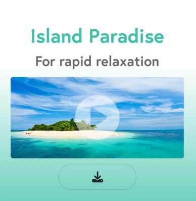 A serene island with turquoise waters for relaxation.