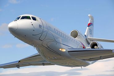 Private jet Dassault Falcon 8X