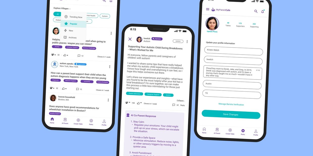 MyParent Cafe App