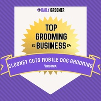 CLOONEY CUTS
MOBILE DOG GROOMING
540-938-0414