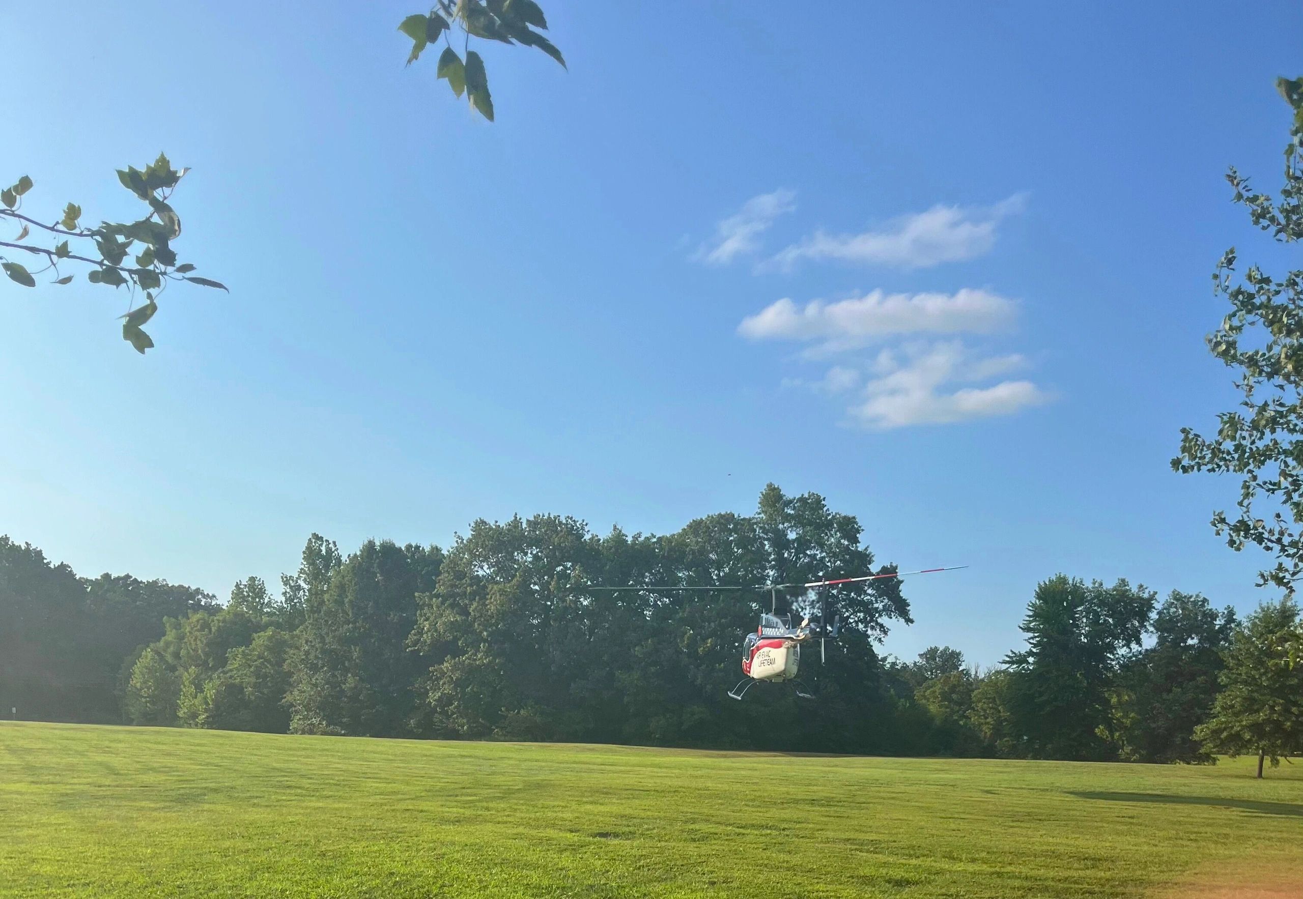 August 2025 Landing Zone Training with Air Evac