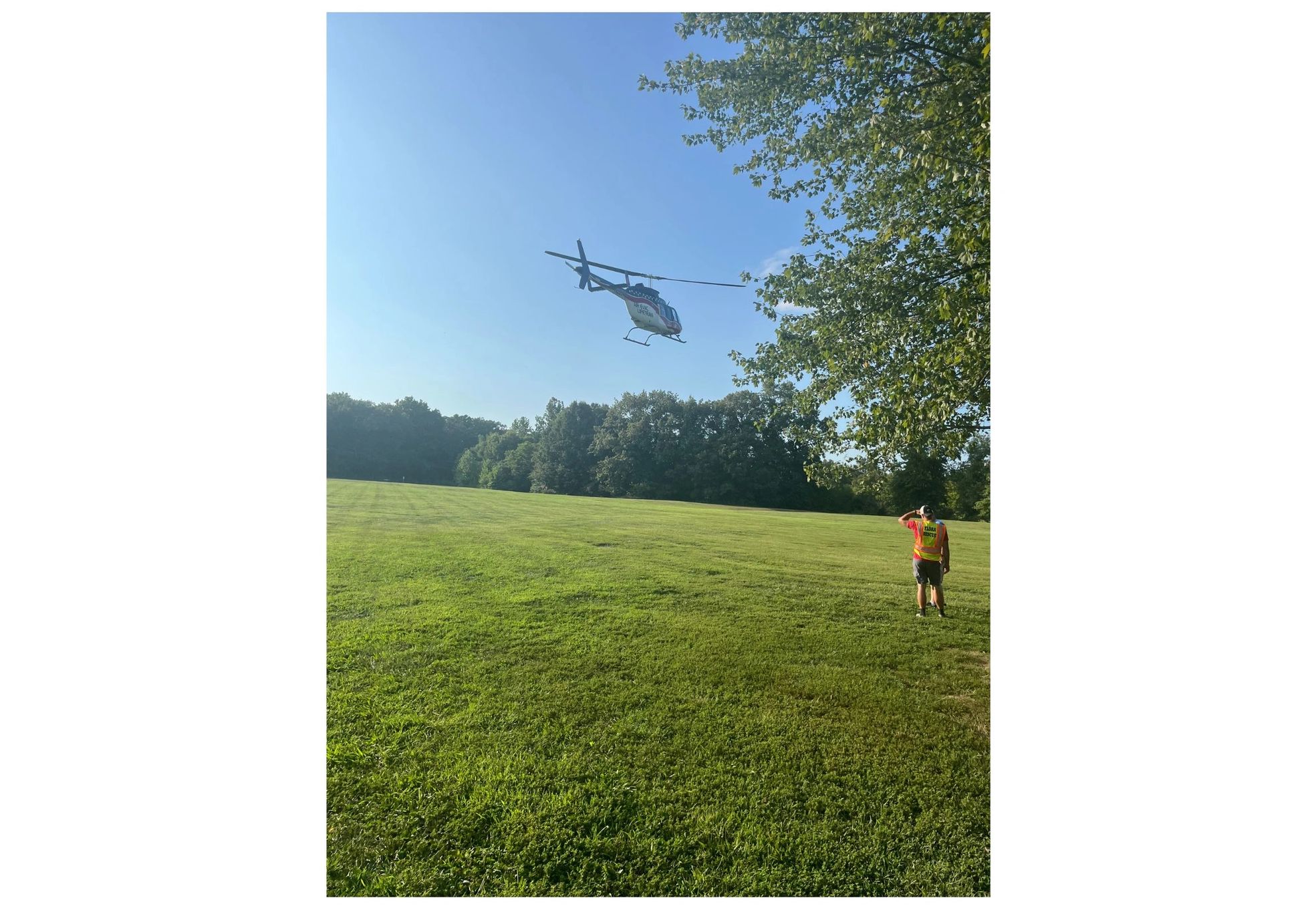 August 2025 Landing Zone Training with Air Evac