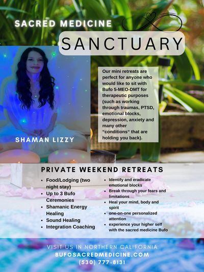5-meo-dmt facilitation in California