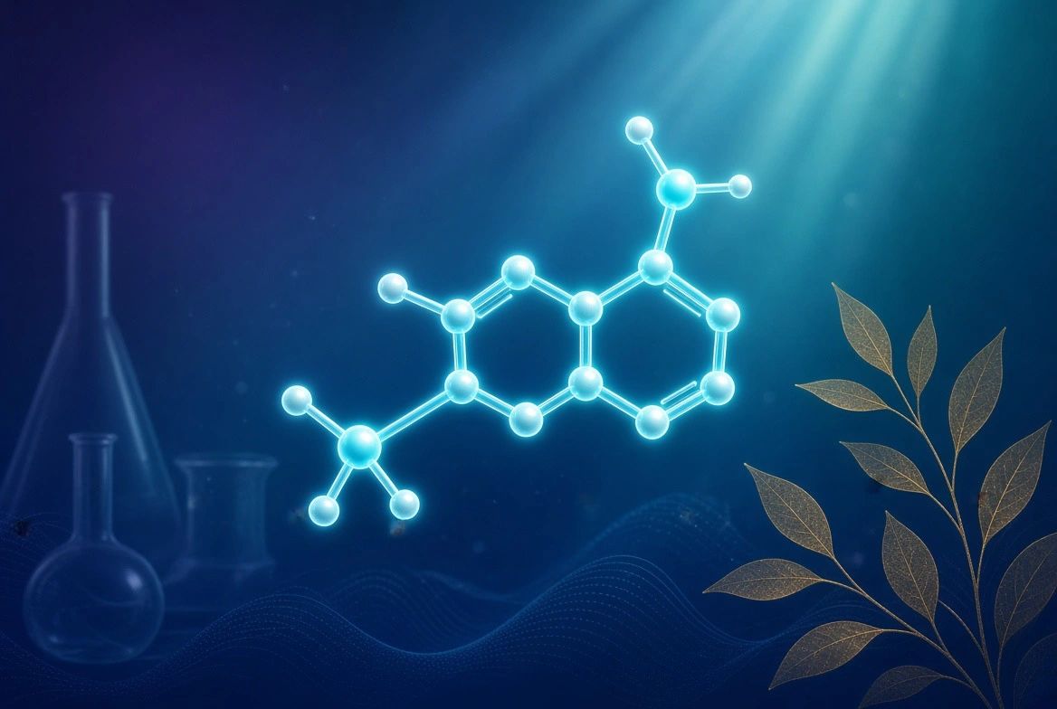 Scientific journal pages and research notes representing current 5-MeO-DMT clinical trial evidence.
