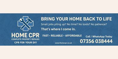 Home CPR offers fast, reliable, and affordable property repairs for DIY projects.