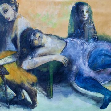 3 ladies: 39 x 31.5 in
arcylic canvas

artist: pablo
