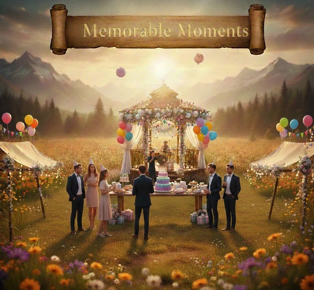 Book Your Memorable Moments & Special Events Consultation