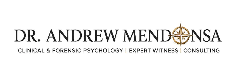 Andrew Mendonsa, PsyD, MBA
Clinical & Forensic Psychologist