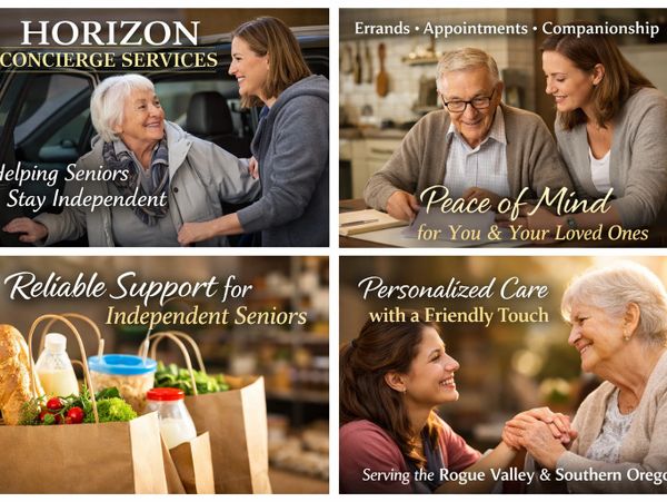Concierge services helping seniors stay independent with errands, appointments, and personalized care.