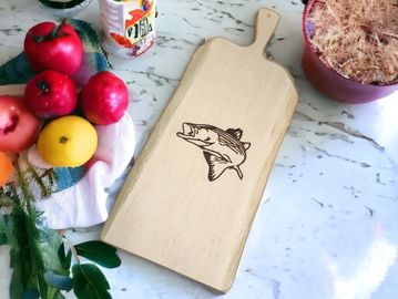 Live Edge Maine Maple Cutting Board
