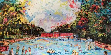 Dormont Pool by Johno Prascak are still available 
Large $50 & Small $15 