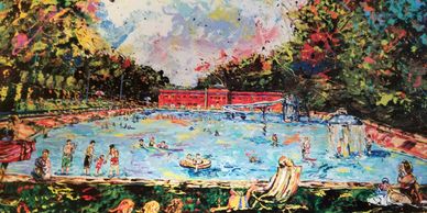 Dormont Pool by Johno Prascak are still available 
Large $50 & Small $15 