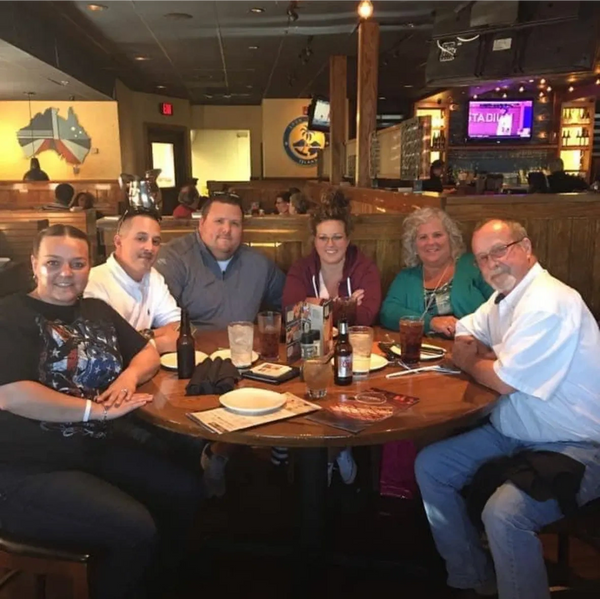My special family in good times.