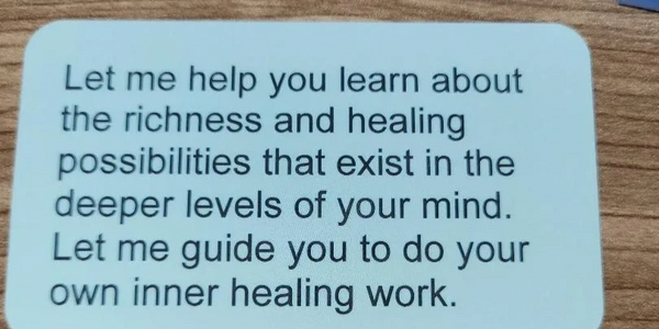 Healing deeper levels of your mind, self healing