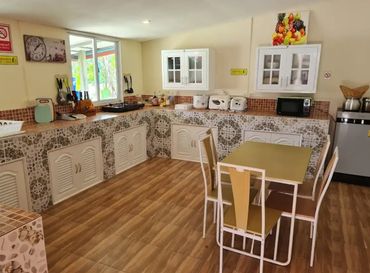 Suite 5 Good size accommodation with Kitchen and Balcony.  Self catering 599 baht per day