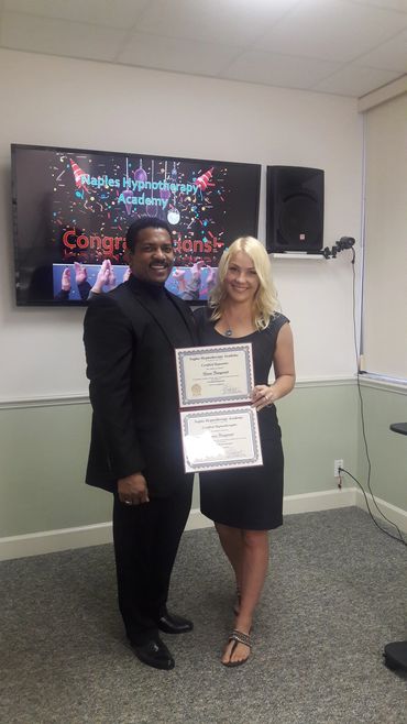 Peter C Williams, CMS CHt. with
Emma Casagrande CCHt