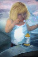 Summer Bubbles  painting by Robert R. Rearick Artist
