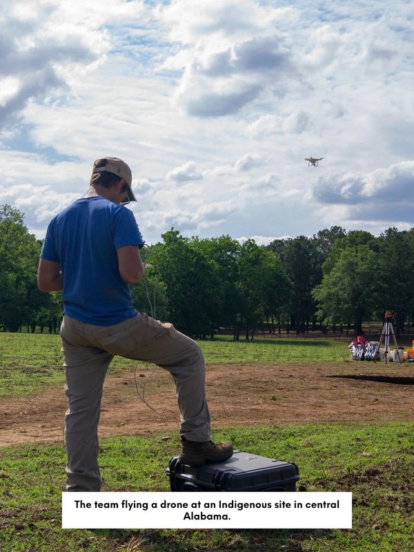 Drone aerial imaging - Archaeospatial Analytics