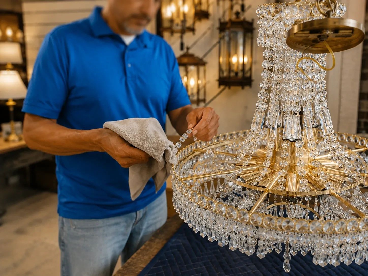 Outdoor lighting store in Houston