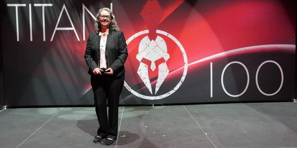 Sheila Burkett is a two time winner of the St. Louis Titan 100 award.