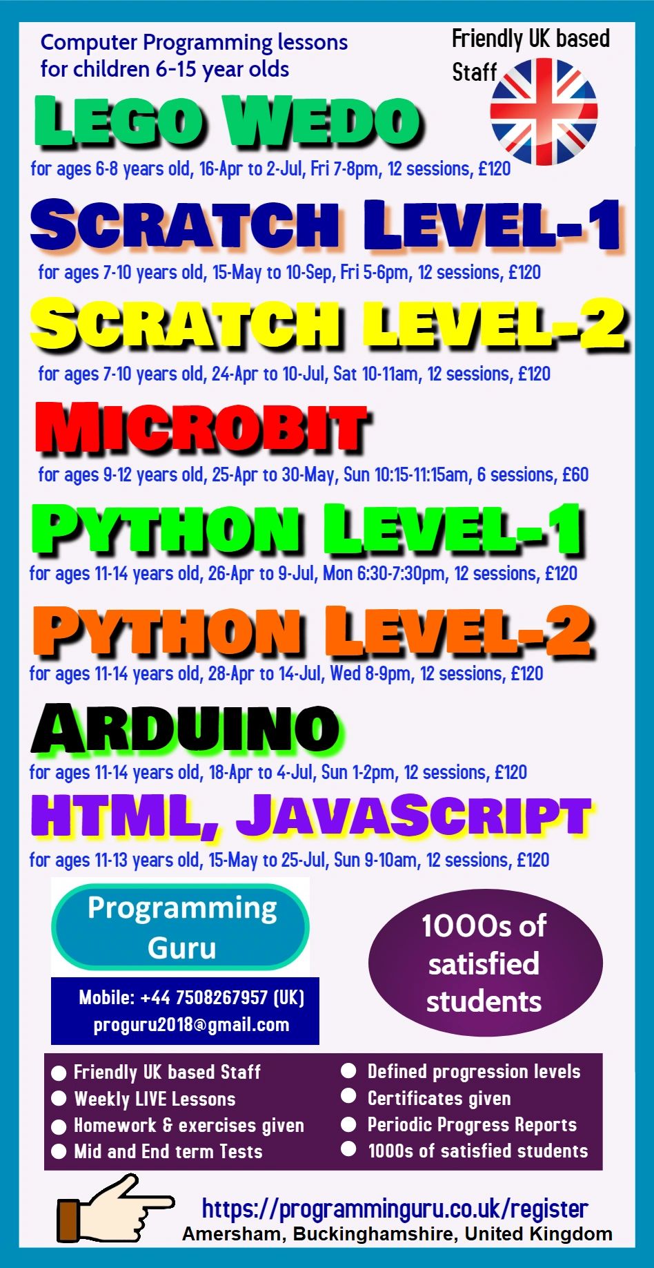 Programming Guru - Python, Scratch
