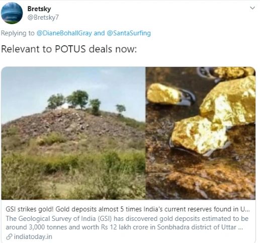 Gold found in India!  