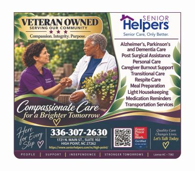 Senior Helpers High Point Greensboro exclusive coupons only here