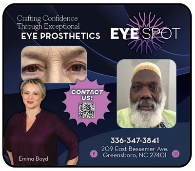 Eye Prosthetics in Greensboro The Eye Spot