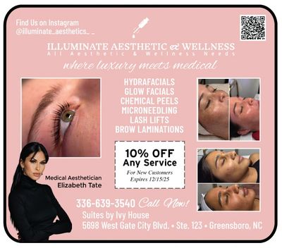 Esthetician Greensboro Illuminate Aesthetics Elizabeth King
