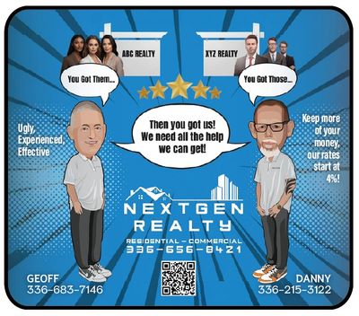 NextGen Realty Greensboro Geoff and Danny Guilford county community