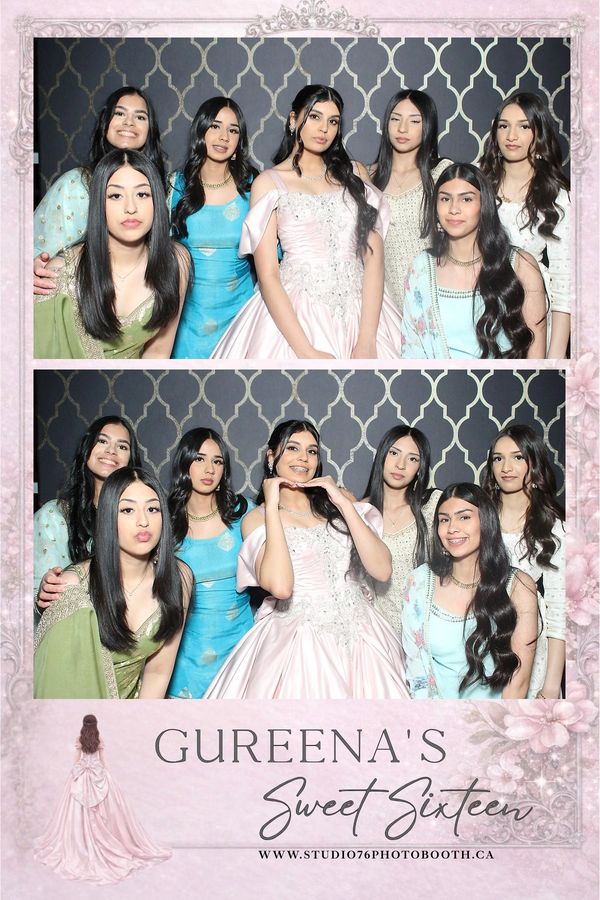 Vancouver party photo booth with digital sharing