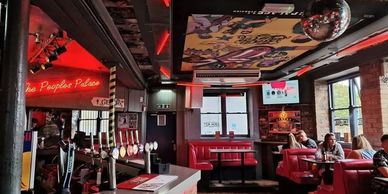 Rock bar air conditioning in Newcastle Upon Tyne.