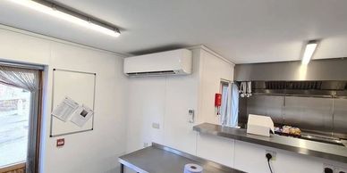 Restaurant air conditioning in Newcastle Upon Tyne.