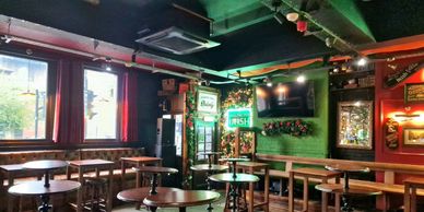 Irish bar air conditioning in Newcastle Upon Tyne.