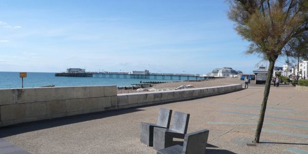 View of Worthing Pier from Splash Point