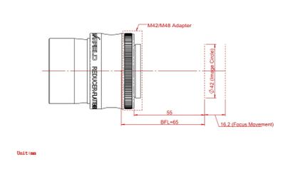 Starfield 0.8x Reducer and Flattener