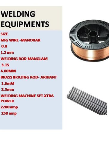 Welding Rods-We deal in all sizes of  Brass Brazing rod.
Filler Wire:  Filler wire of stailnless ste