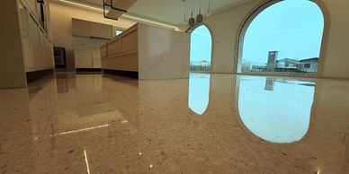 Terrazzo Flooring Installation, terrazzo restoration, terrazzo repair, terrazzo @ Vero Beach, Fl