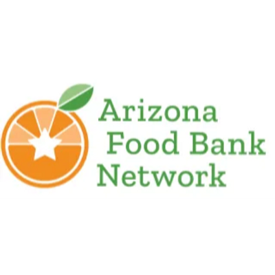 An image of an orange with a star in the center, the logo of the Arizona Food Bank Network,
