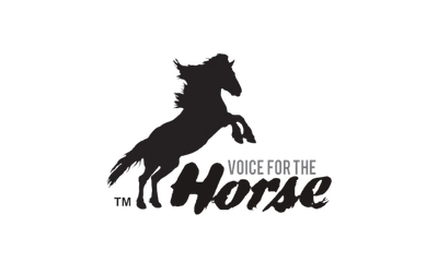 Silhouette of a rearing horse with the text 'Prestige Horse'.