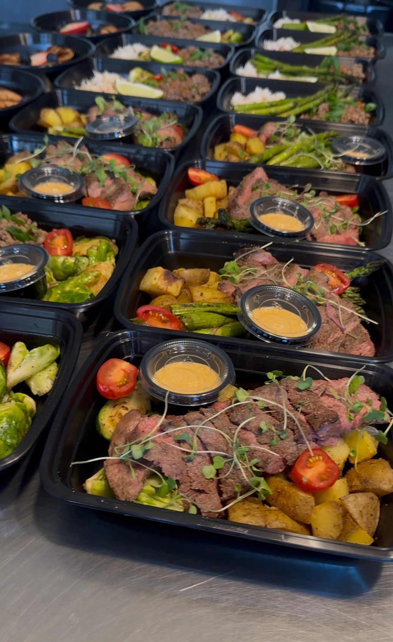 My food is in many boxes
