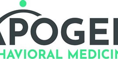 Apogee Behavioral Medicine logo snippet.