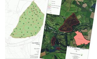 woodland mapping and designs by Greenleaf Forestry Limited