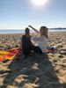 Reiki on the beach by Terri