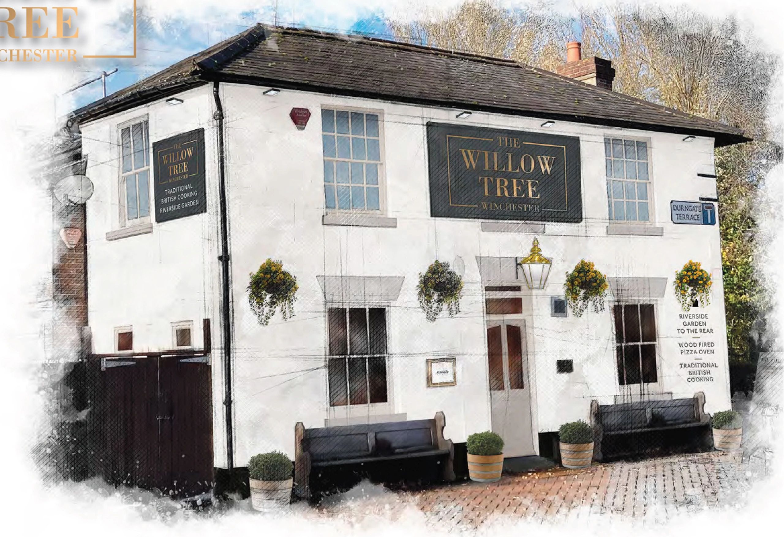 Menu | The Willow Tree, Winchester