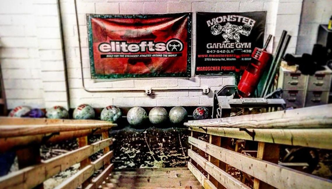 MONSTER GARAGE GYM Powerlifting Gym, Strongman Gym